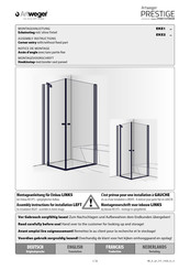 Artweger Prestige EKE1 Series Assembly Instructions Manual