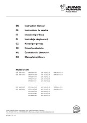 Pentair MultiStream UAK 230/4 C7/0 Instruction Manual