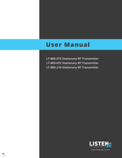 Listen LT-800-072 User Manual