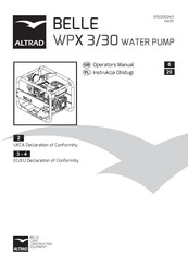 Altrad Belle WPX 3/30 Operator's Manual
