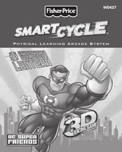 Fisher-Price SMART CYCLE OC SUPER FRIENDS W0437 Instructions Manual