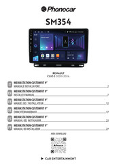 Phonocar CUSTOMFIT SM354 Installer Manual