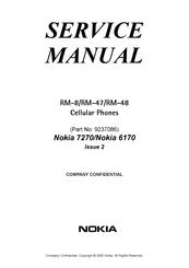 Nokia 7270 Service Manual