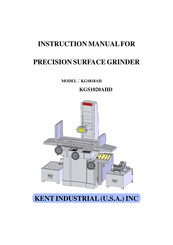 KENT KGS818AH Instruction Manual