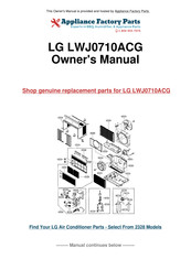 LG LWC061JPAA1/2 Svc Manual