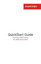 Fortinet FortiGate 1000F Series Quick Start Manual