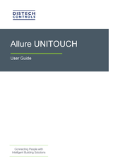 Distech Controls Allure UNITOUCH User Manual