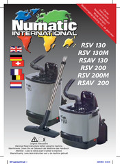 Numatic RSV 130 Manual