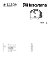 Husqvarna WT 15i Operator's Manual