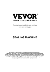 VEVOR WY-890 Manual