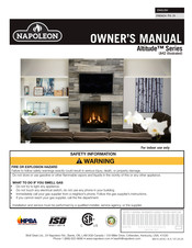 Napoleon Altitude A42PTE Owner's Manual