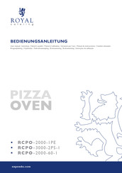 Royal Catering RCPO-2000-1PE User Manual