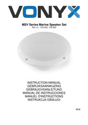 Vonyx MSV Series Instruction Manual