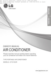 LG LP1214GXR Owner's Manual
