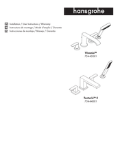 Hans Grohe Vivenis 75443 1 Series Installation Manual
