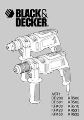 Black & Decker KR450 Manual
