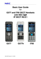 NEC G577 Basic User's Manual