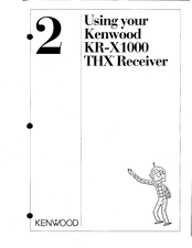 Kenwood KR-X1000 Manual