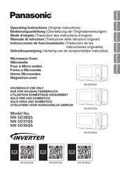 Panasonic NN-SD37QS Operating Instructions Manual