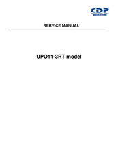 CDP UPO-11-3RT Service Manual
