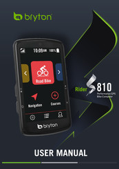 Bryton S810 User Manual