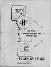 Hammarlund HQ-145X Instruction And Service Information