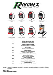 Ribimex PRCEN001 User And Maintenance Manual