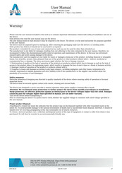 Delta DH-IPC-C35P User Manual