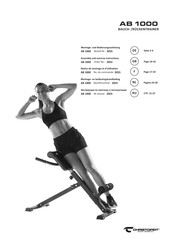 Christopeit Sport AB 1000 Assembly And Exercise Instructions