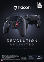 Nacon REVOLUTION UNLIMITED Manual
