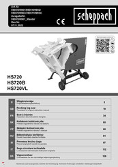 Scheppach 5905109902 Translation Of Original Instruction Manual