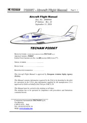 Tecnam P2006T Manual