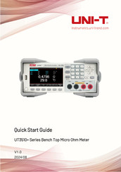 UNI-T UT3510+ Quick Start Manual