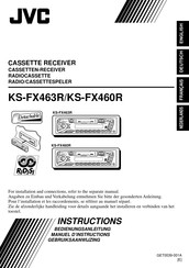 JVC KS-FX463R Instructions Manual