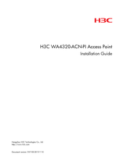 H3C WA4320-ACN-PI Installation Manual