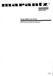 Marantz SR390 User Manual