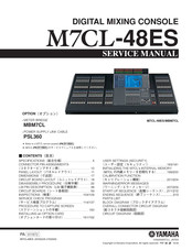 Yamaha M7CL-48ES Service Manual