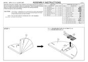 Baxton Studio BBT61326 Assembly Instructions