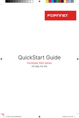 Fortinet FortiGate 50G Series Quick Start Manual