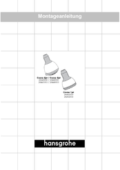 Hans Grohe Croma 3jet 28443003 Assembly Instructions Manual