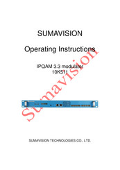 Sumavision IPQAM 10K511 Operating Instructions Manual