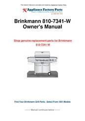 Brinkmann 7341 Owner's Manual