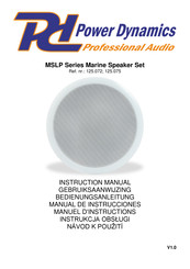 Power Dynamics MSLP Series Instruction Manual