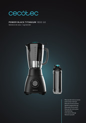 cecotec Power Black Titanium 1800 Go Instruction Manual