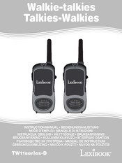LEXIBOOK TW11 Series Instruction Manual