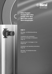 Biral EBZ-V Installation And Operating Instructions Manual