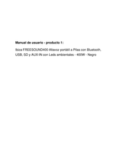 Ibiza sound FREESOUND400 Manual