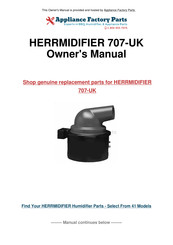 Fedders Herrmidifier 356686-002C Manual