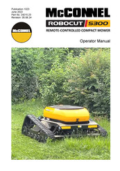 McConnel ROBOCUT S300 Operator's Manual