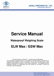 Excell ELW Max Service Manual